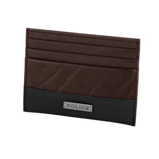 Police Card Case Tolerance - Brown